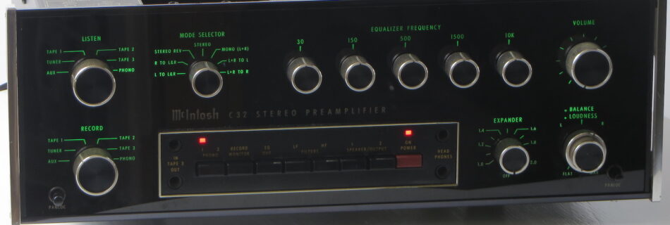 McIntosh C32 Restoration and Repair by Bob the Tech