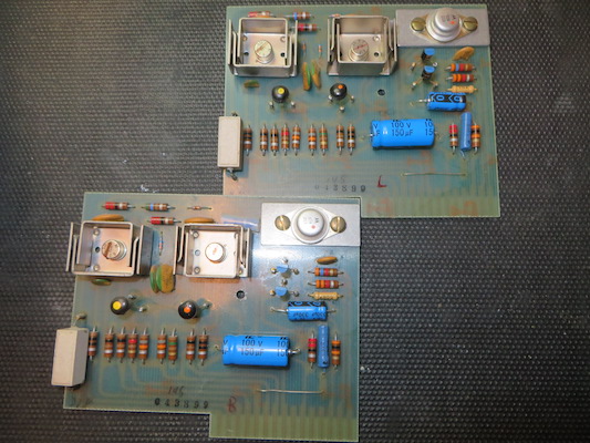 Restored MC2105 driver boards before thermal runaway upgrade
