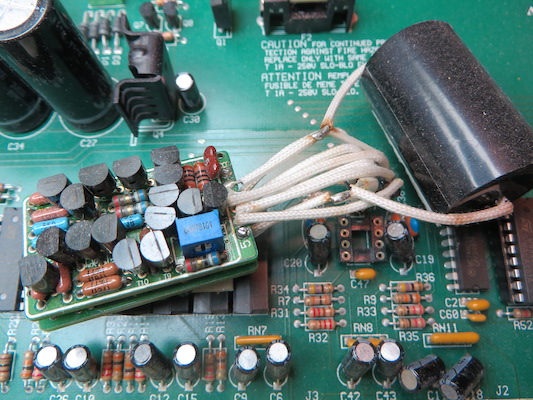 McIntosh C15 Preamplifier with Custom Op-Amp Dislodged from Socket