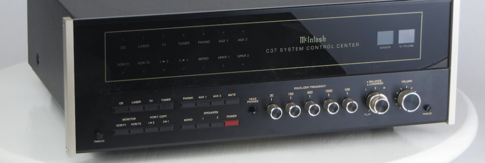 Bob the Tech recently repaired this McIntosh C37 which was blowing fuses