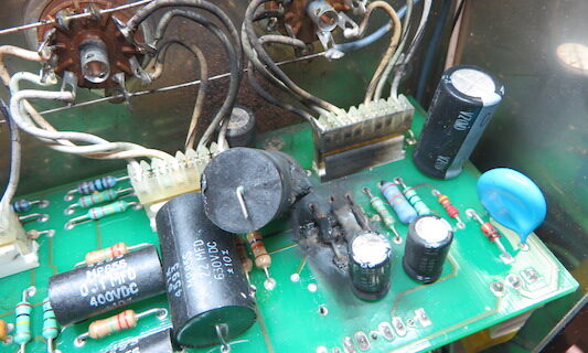 McIntosh MC275-II in for restoration repair service at Bob the Tech Audio