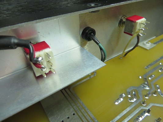 Bob the Tech Audio replaced the broken front panel switches on this Audio Research LS7