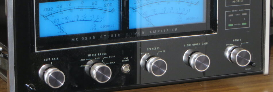 MC2205 Restored by Bob the Tech Audio sounds great!