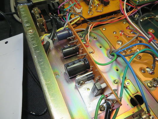 Rectifiers A and B were also re-capped and verified