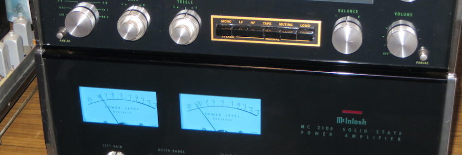 Working out an MC2105 with an MX112, both recently serviced by Bob the Tech Audio